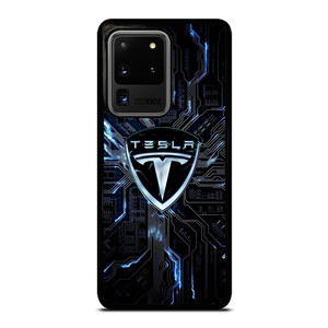 TESLA ELECTRIC CAR LOGO Samsung Galaxy S20 Ultra Case Cover