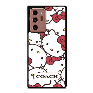 COACH NEW YORK HELLO KITTY FACE COLLAGE Samsung Galaxy Note 20 Ultra Case Cover