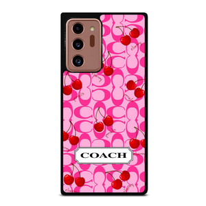 COACH NEW YORK LOGO CHERRY Samsung Galaxy Note 20 Ultra Case Cover COACH NEW YORK LOGO CHERRY Samsung Galaxy Note 20 Ultra Case Cover