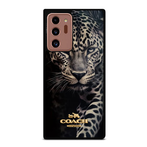 COACH NEW YORK LOGO LEOPARD Samsung Galaxy Note 20 Ultra Case Cover