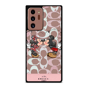 COACH NEW YORK LOGO MICKEY MINNIE MOUSE DISNEY KISS Samsung Galaxy Note 20 Ultra Case Cover COACH NEW YORK LOGO MICKEY MINNIE MOUSE DISNEY KISS Samsung Galaxy Note 20 Ultra Case Cover