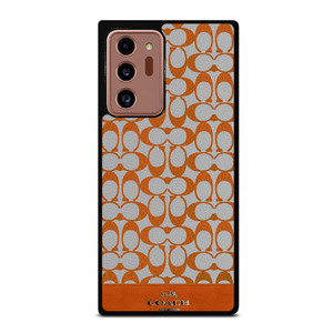 COACH NEW YORK LOGO PATTERN ORANGE EMBLEM Samsung Galaxy Note 20 Ultra Case Cover COACH NEW YORK LOGO PATTERN ORANGE EMBLEM Samsung Galaxy Note 20 Ultra Case Cover