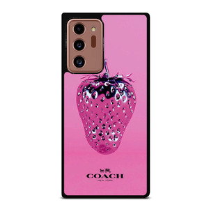 COACH NEW YORK LOGO SILVER STRAWBERRY ICON Samsung Galaxy Note 20 Ultra Case Cover COACH NEW YORK LOGO SILVER STRAWBERRY ICON Samsung Galaxy Note 20 Ultra Case Cover