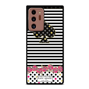 KATE SPADE NEW YORK LOGO STRIPES POLKADOTS Samsung Galaxy Note 20 Ultra Case Cover KATE SPADE NEW YORK LOGO STRIPES POLKADOTS Samsung Galaxy Note 20 Ultra Case Cover
