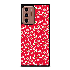 MARIMEKO PATTERN RED POPPY FLOWER Samsung Galaxy Note 20 Ultra Case Cover