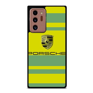 PORSCHE CAR LOGO YELLOW GREEN ICON Samsung Galaxy Note 20 Ultra Case Cover