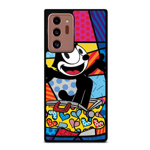 ROMERO BRITTO FELIX THE CAT ART Samsung Galaxy Note 20 Ultra Case Cover