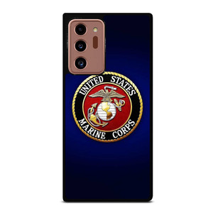 UNITED STATES US MARINE CORPS LOGO BLUE Samsung Galaxy Note 20 Ultra Case Cover