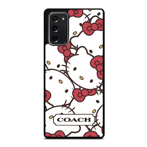 COACH NEW YORK HELLO KITTY FACE COLLAGE Samsung Galaxy Note 20 Case Cover COACH NEW YORK HELLO KITTY FACE COLLAGE Samsung Galaxy Note 20 Case Cover