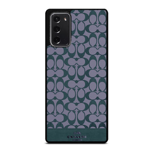 COACH NEW YORK LOGO PATTERN GREEN EMBLEM Samsung Galaxy Note 20 Case Cover COACH NEW YORK LOGO PATTERN GREEN EMBLEM Samsung Galaxy Note 20 Case Cover