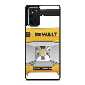 DEWALT TOOL LOGO LED WORK LIGHT Samsung Galaxy Note 20 Case Cover DEWALT TOOL LOGO LED WORK LIGHT Samsung Galaxy Note 20 Case Cover