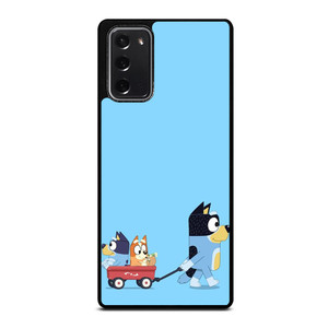 HEELERS FAMILY BLUEY CARTOON Samsung Galaxy Note 20 Case Cover HEELERS FAMILY BLUEY CARTOON Samsung Galaxy Note 20 Case Cover