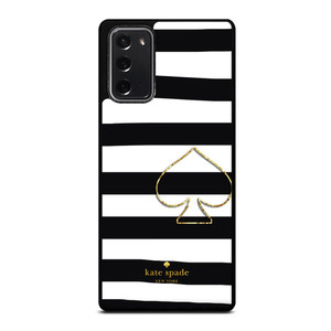 KATE SPADE NEW YORK BLACK STRIPES Samsung Galaxy Note 20 Case Cover KATE SPADE NEW YORK BLACK STRIPES Samsung Galaxy Note 20 Case Cover