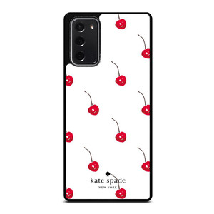 KATE SPADE NEW YORK LOGO CHERRIES Samsung Galaxy Note 20 Case Cover