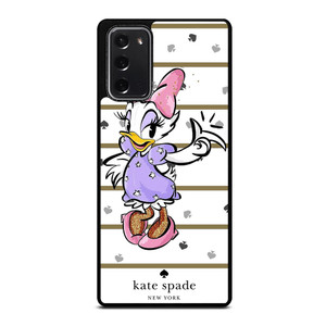 KATE SPADE NEW YORK LOGO DAISY DUCK DISNEY Samsung Galaxy Note 20 Case Cover
