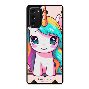 KATE SPADE NEW YORK LOGO PRETTY UNICORN Samsung Galaxy Note 20 Case Cover
