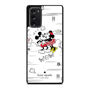 KATE SPADE NEW YORK LOGO X MICKEY MINNIE MOUSE DISNEY Samsung Galaxy Note 20 Case Cover KATE SPADE NEW YORK LOGO X MICKEY MINNIE MOUSE DISNEY Samsung Galaxy Note 20 Case Cover