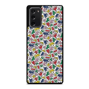 KEITH HARING ART COLORFUL FIGURES Samsung Galaxy Note 20 Case Cover KEITH HARING ART COLORFUL FIGURES Samsung Galaxy Note 20 Case Cover