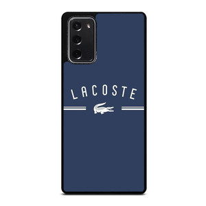 LACOSTE CROC LOGO BLUE Samsung Galaxy Note 20 Case Cover