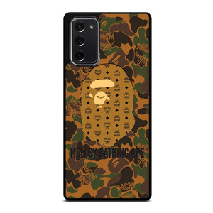 MCM MICHAEL CROMER MUNICH BATHING APE CAMO Samsung Galaxy Note 20 Case Cover
