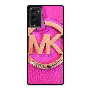MICHAEL KORS MK LOGO PINK GOLD EMBLEM Samsung Galaxy Note 20 Case Cover