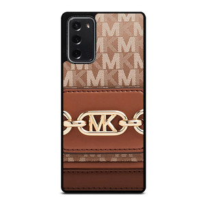MK MICHAEL KORS LOGO BROWN BAG Samsung Galaxy Note 20 Case Cover