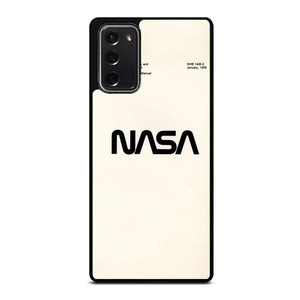 NASA LOGO WHITEI CON Samsung Galaxy Note 20 Case Cover NASA LOGO WHITEI CON Samsung Galaxy Note 20 Case Cover