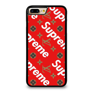 LOUIS VUITTON X SUPREME RED iPhone 7 / 8 Plus Case Cover