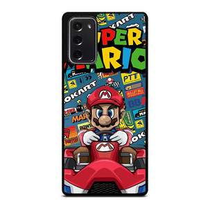 SUPER MARIO BROSS NINTENDO GAME MARIO CART Samsung Galaxy Note 20 Case Cover