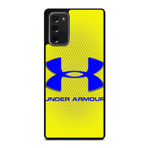UNDER ARMOUR LOGO BLUE YELLOW Samsung Galaxy Note 20 Case Cover