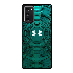 UNDER ARMOUR LOGO LIQUID GREEN Samsung Galaxy Note 20 Case Cover UNDER ARMOUR LOGO LIQUID GREEN Samsung Galaxy Note 20 Case Cover