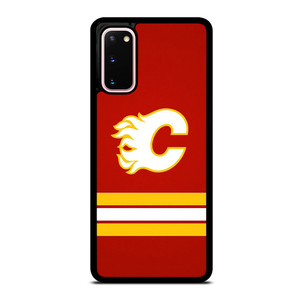 CALGARY FLAMES LOGO NHL HOCKEY TEAM ICON Samsung Galaxy S20 Case Cover