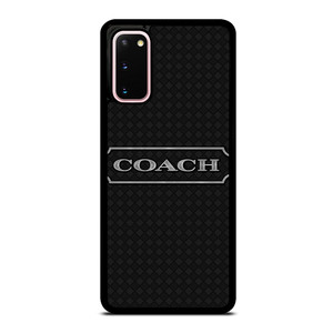 COACH NEW YORK LOGO BLACK Samsung Galaxy S20 Case Cover