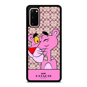 COACH NEW YORK LOGO X PINK PANTHER Samsung Galaxy S20 Case Cover