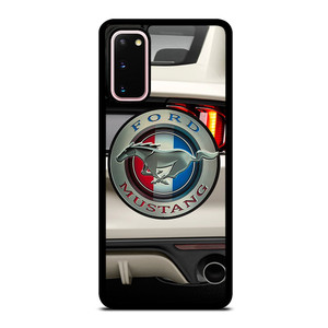 FORD MUSTANG CAR LOGO WHITE Samsung Galaxy S20 Case Cover FORD MUSTANG CAR LOGO WHITE Samsung Galaxy S20 Case Cover