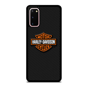 HARLEY DAVIDSON MOTORCYCLES LOGO CARBON Samsung Galaxy S20 Case Cover HARLEY DAVIDSON MOTORCYCLES LOGO CARBON Samsung Galaxy S20 Case Cover