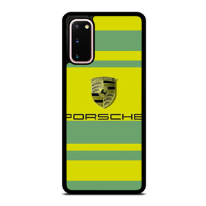 PORSCHE CAR LOGO YELLOW GREEN ICON Samsung Galaxy S20 Case Cover PORSCHE CAR LOGO YELLOW GREEN ICON Samsung Galaxy S20 Case Cover