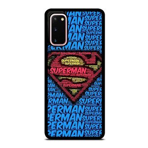 SUPERMAN TYPOGRAPHY LOGO Samsung Galaxy S20 Case Cover SUPERMAN TYPOGRAPHY LOGO Samsung Galaxy S20 Case Cover