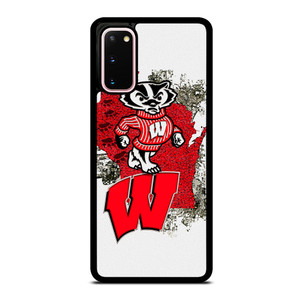 WISCONSIN BADGERS UNIVERSITY FOOTBALL LOGO Samsung Galaxy S20 Case Cover