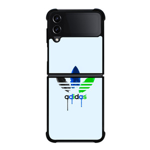 ADIDAS LOGO GREEN BLUE ICON Samsung Galaxy Z Flip 4 Case Cover ADIDAS LOGO GREEN BLUE ICON Samsung Galaxy Z Flip 4 Case Cover