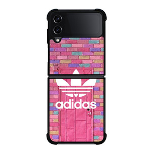 ADIDAS LOGO PINK WALL Samsung Galaxy Z Flip 4 Case Cover ADIDAS LOGO PINK WALL Samsung Galaxy Z Flip 4 Case Cover