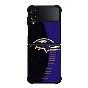 BALTIMORE RAVENS LOGO FOOTBALL NFL ICON Samsung Galaxy Z Flip 4 Case Cover