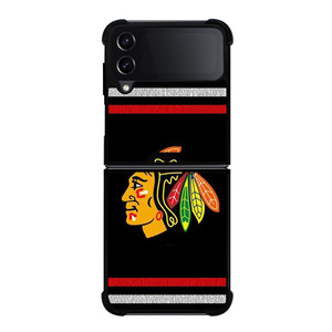 CHICAGO BLACKHAWKS HOCKEY TEAM LOGO ICON Samsung Galaxy Z Flip 4 Case Cover