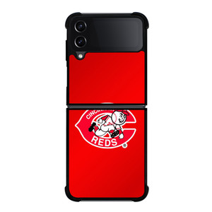 CINCINNATI REDS LOGO MLB BASEBALL TEAM ICON Samsung Galaxy Z Flip 4 Case Cover