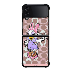 COACH NEW YORK DAISY DUCK DISNEY Samsung Galaxy Z Flip 4 Case Cover