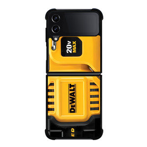 DEWALT TOOL LOGO JOBSITE LED SPOTLIGHT Samsung Galaxy Z Flip 4 Case Cover