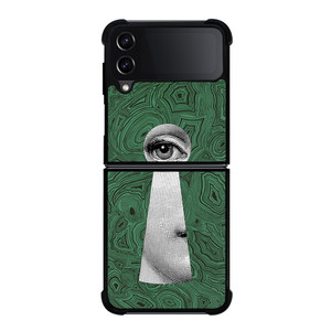 FORNASETTI MALACHITE EYE KEY Samsung Galaxy Z Flip 4 Case Cover FORNASETTI MALACHITE EYE KEY Samsung Galaxy Z Flip 4 Case Cover