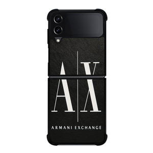 GIROGIO ARMANI LOGO EXCHANGE AX Samsung Galaxy Z Flip 4 Case Cover GIROGIO ARMANI LOGO EXCHANGE AX Samsung Galaxy Z Flip 4 Case Cover