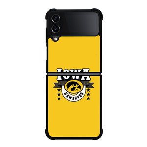 IOWA HAWKEYES LOGO UNIVERSITY BASKETBALL TEAM Samsung Galaxy Z Flip 4 Case Cover