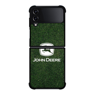 JOHN DEERE LOGO GREEN GRASS ICON Samsung Galaxy Z Flip 4 Case Cover